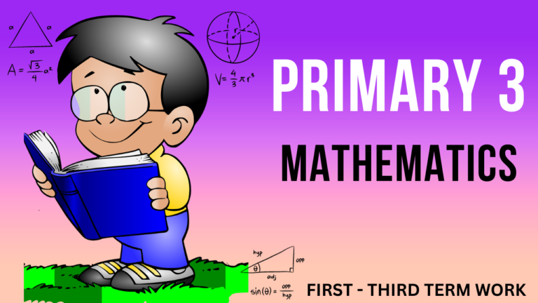 Mathematics (Primary Three)